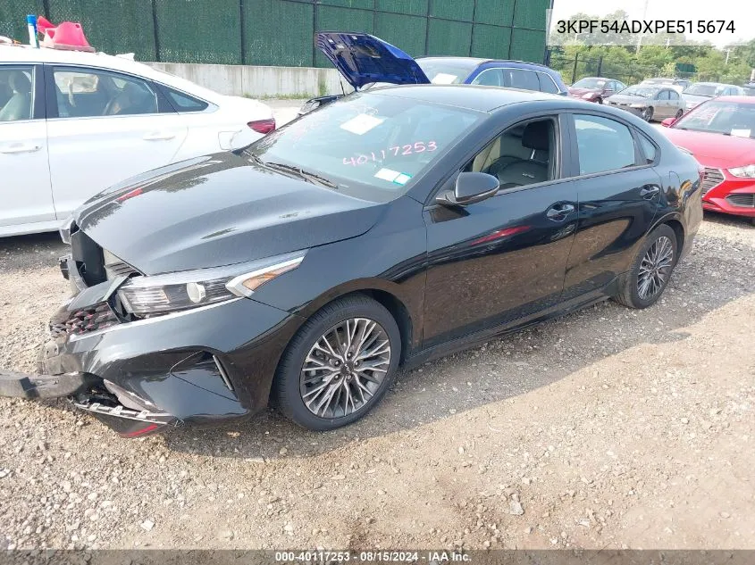 2023 Kia Forte Gt-Line VIN: 3KPF54ADXPE515674 Lot: 40117253