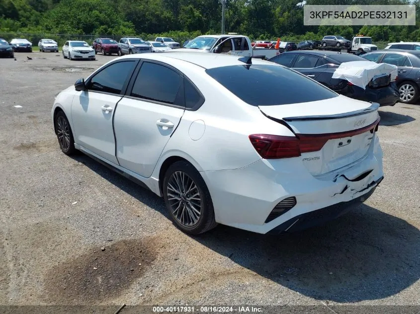 2023 Kia Forte Gt-Line VIN: 3KPF54AD2PE532131 Lot: 40117931