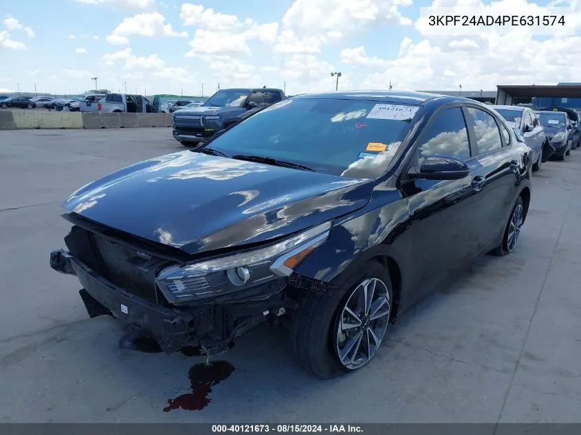 2023 Kia Forte Lxs VIN: 3KPF24AD4PE631574 Lot: 40121673