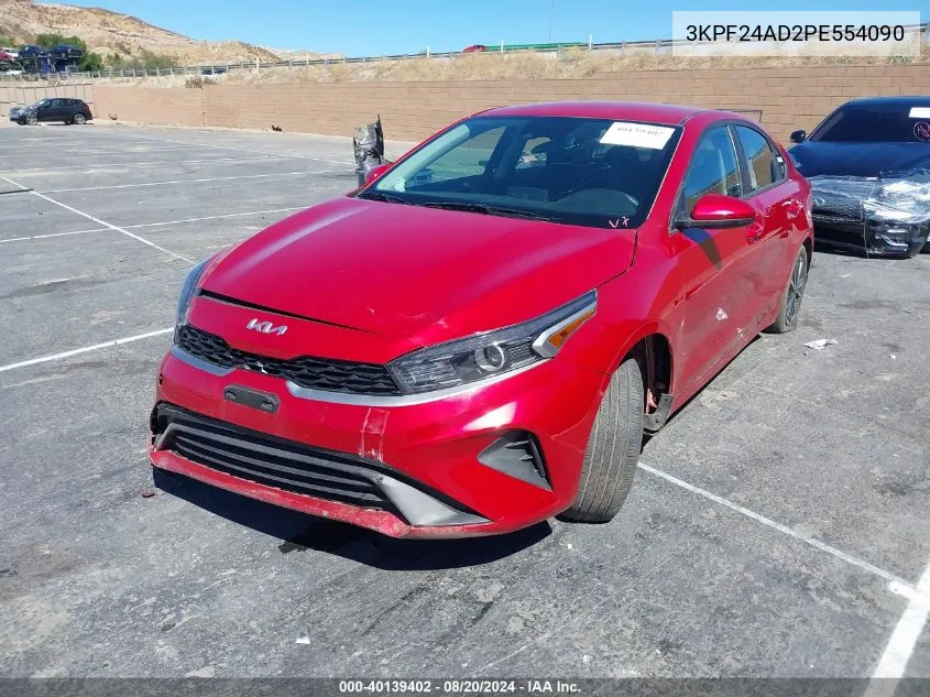 2023 Kia Forte Lxs VIN: 3KPF24AD2PE554090 Lot: 40139402