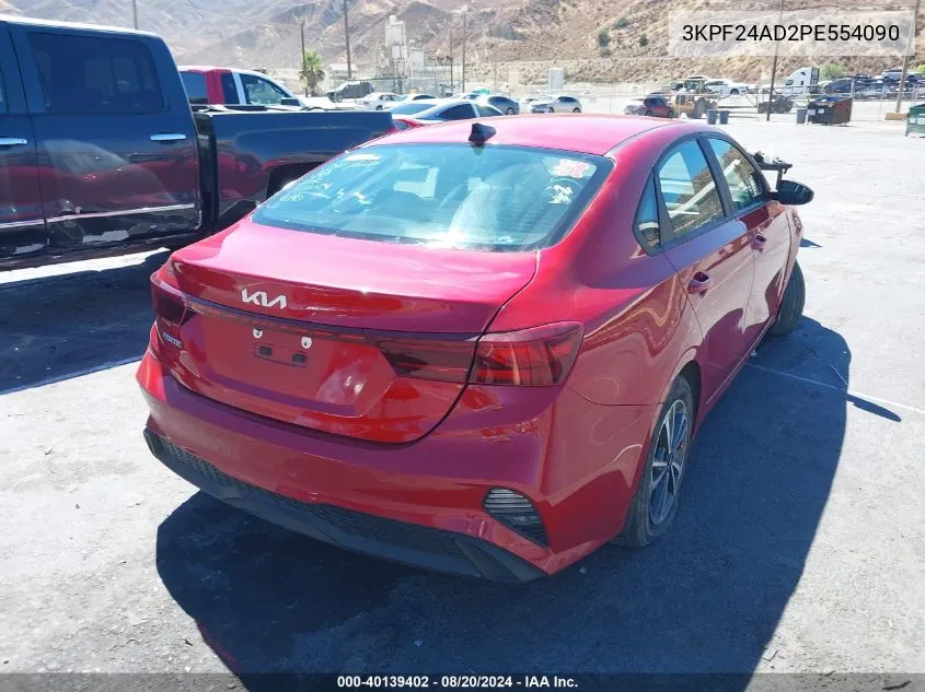 2023 Kia Forte Lxs VIN: 3KPF24AD2PE554090 Lot: 40139402