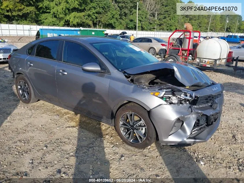 2023 Kia Forte Lxs VIN: 3KPF24AD4PE641070 Lot: 40139652