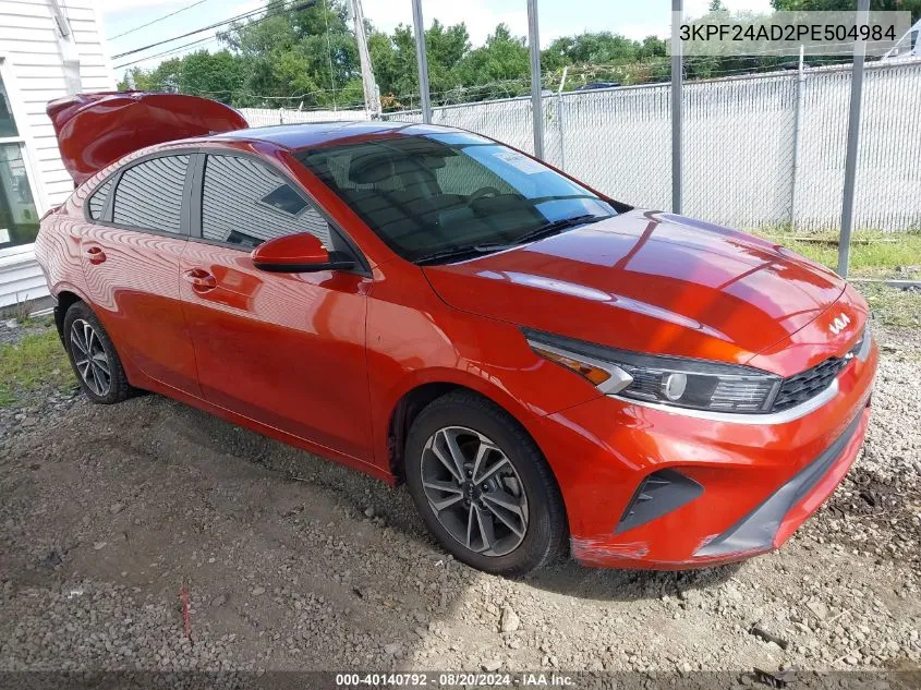 3KPF24AD2PE504984 2023 Kia Forte Lxs