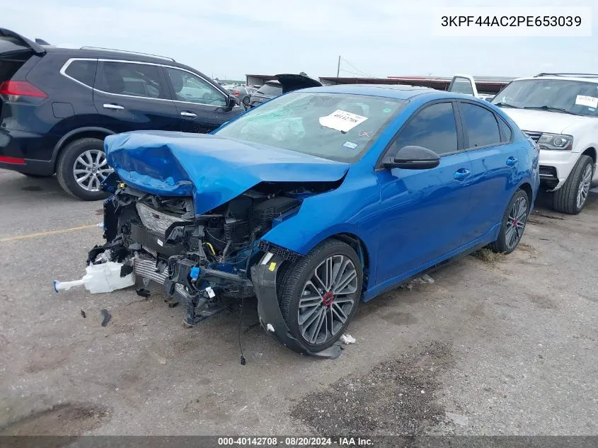 2023 Kia Forte Gt VIN: 3KPF44AC2PE653039 Lot: 40142708