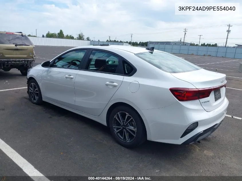 2023 Kia Forte Lxs VIN: 3KPF24AD9PE554040 Lot: 40144264