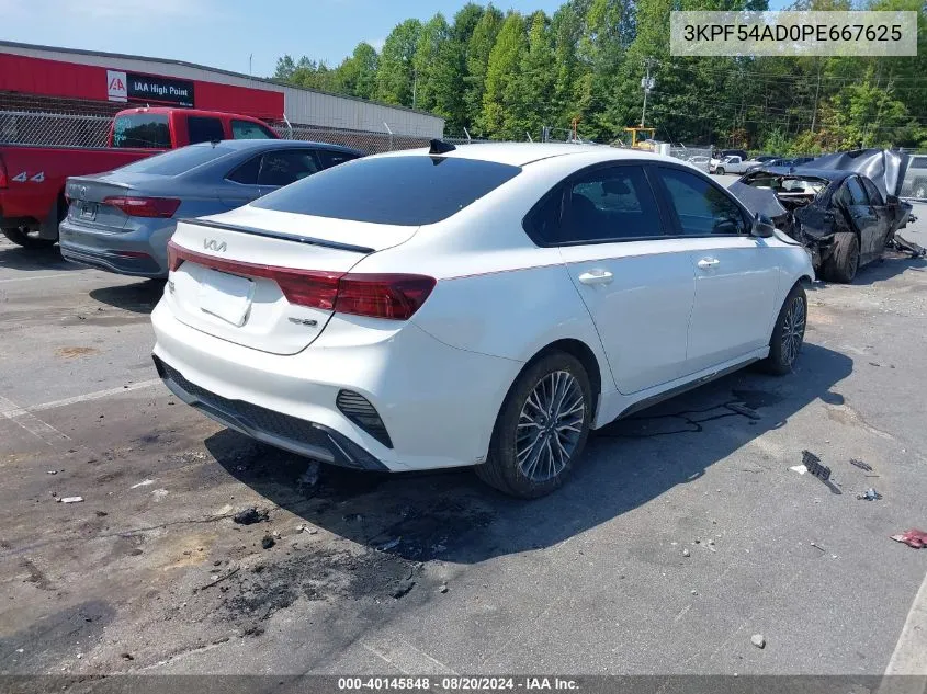 3KPF54AD0PE667625 2023 Kia Forte Gt Line