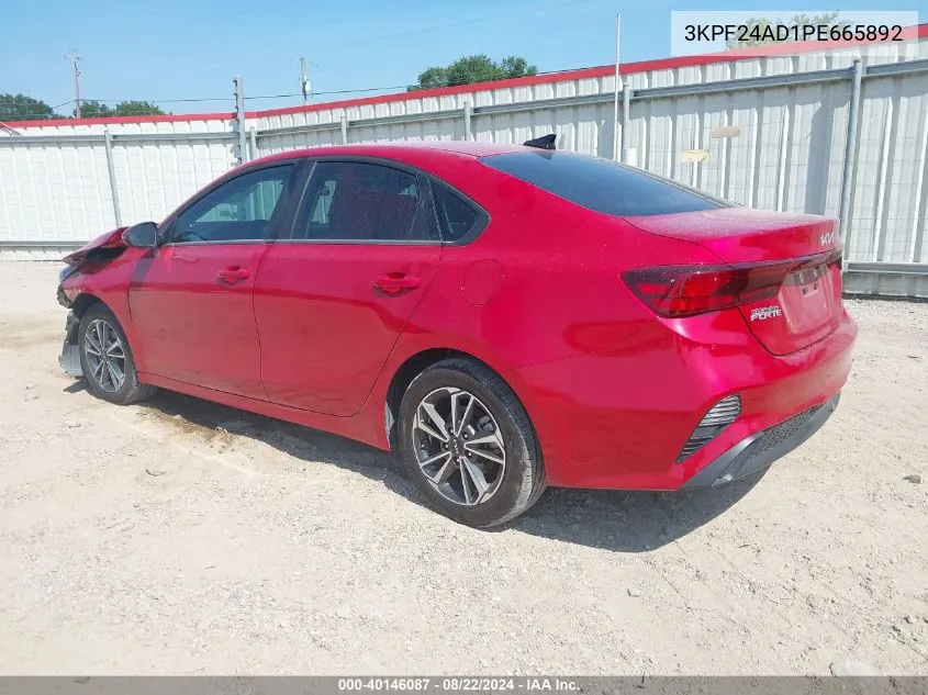 3KPF24AD1PE665892 2023 Kia Forte Lxs