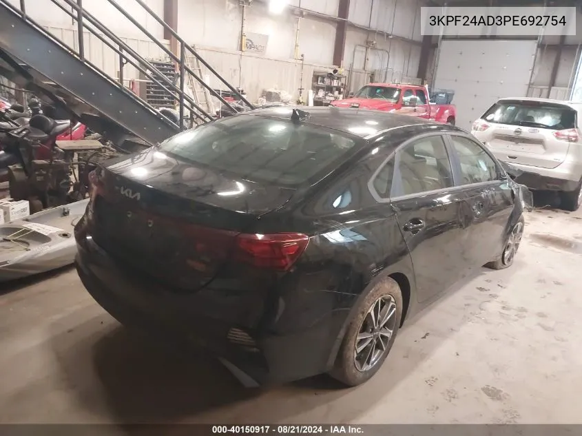 2023 Kia Forte Lx/Lxs VIN: 3KPF24AD3PE692754 Lot: 40150917