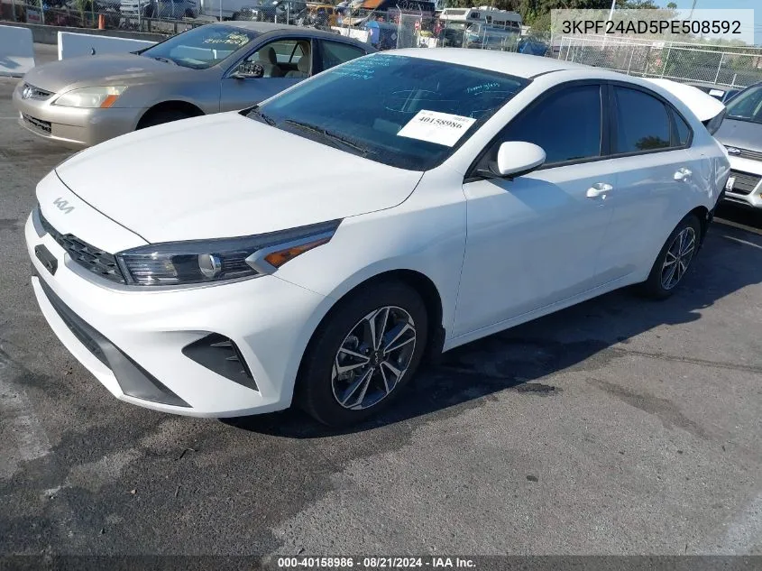 2023 Kia Forte Lxs VIN: 3KPF24AD5PE508592 Lot: 40158986