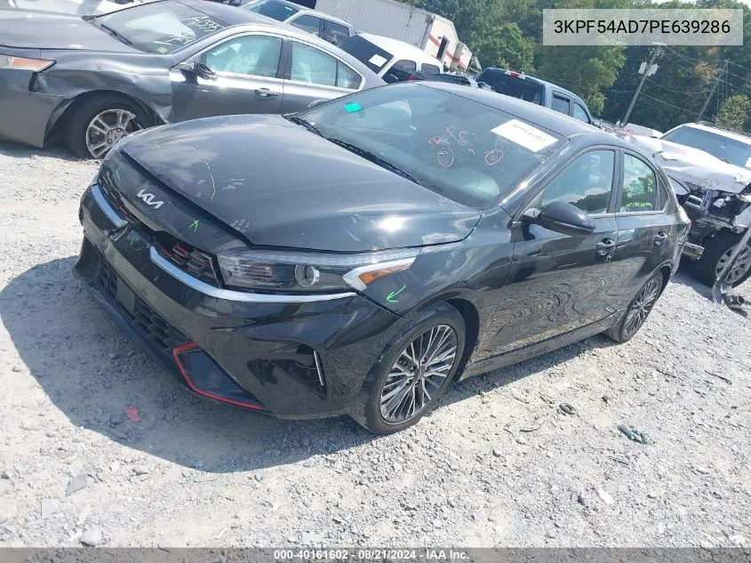 2023 Kia Forte Gt Line VIN: 3KPF54AD7PE639286 Lot: 40161602