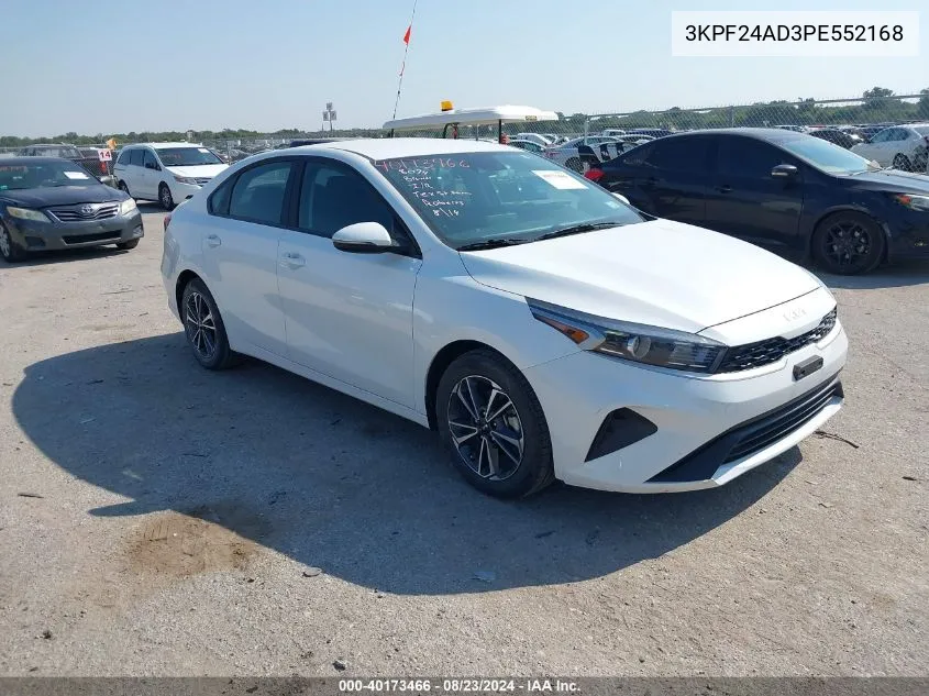 2023 Kia Forte Lxs VIN: 3KPF24AD3PE552168 Lot: 40173466