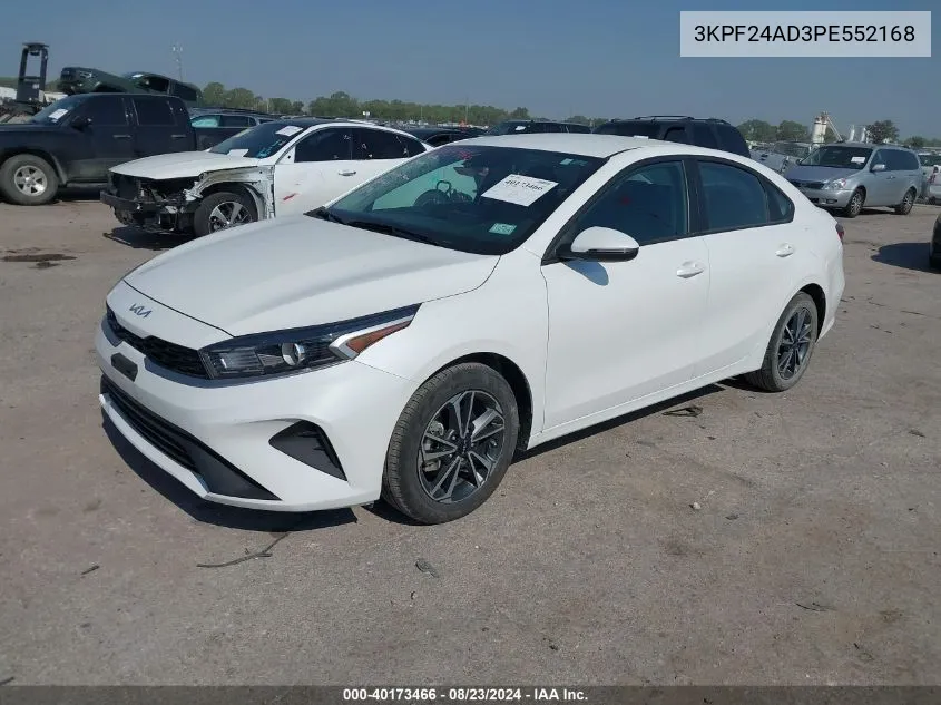 2023 Kia Forte Lxs VIN: 3KPF24AD3PE552168 Lot: 40173466