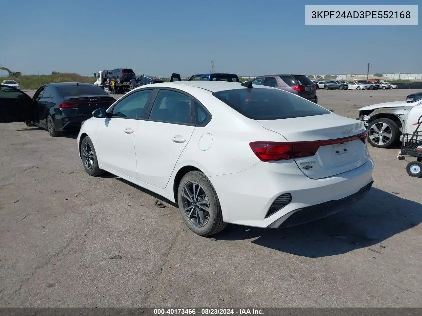 2023 Kia Forte Lxs VIN: 3KPF24AD3PE552168 Lot: 40173466