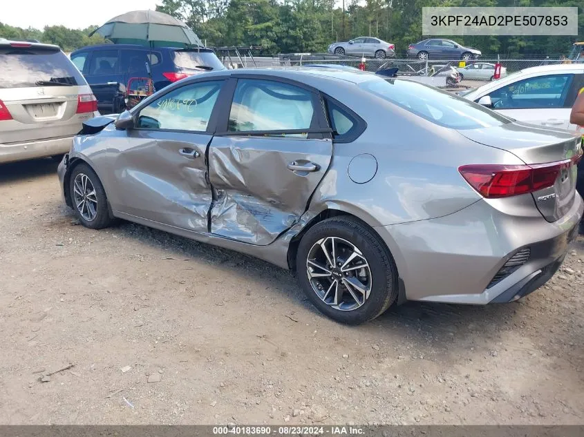 2023 Kia Forte Lxs VIN: 3KPF24AD2PE507853 Lot: 40183690