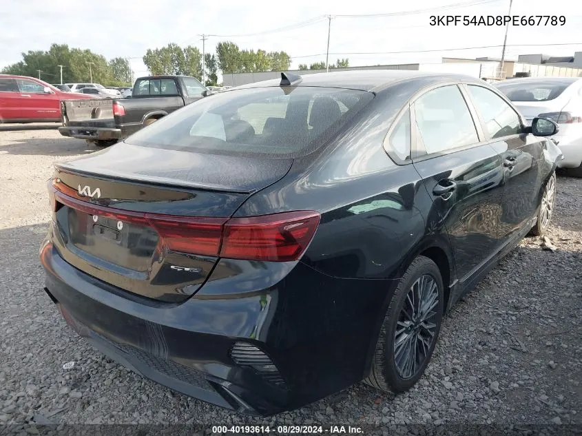 2023 Kia Forte Gt-Line VIN: 3KPF54AD8PE667789 Lot: 40193614