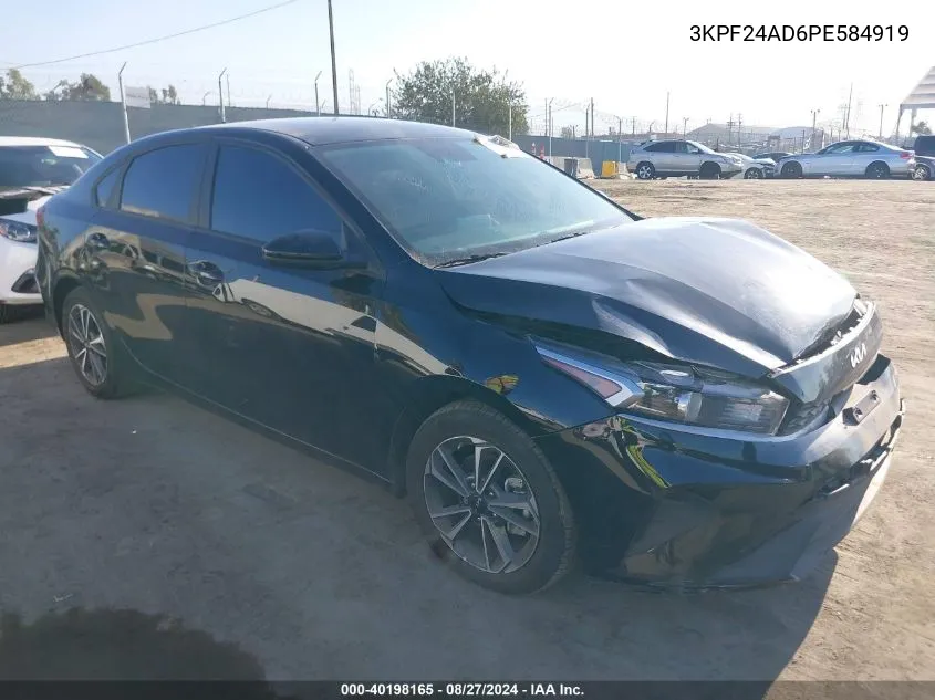 2023 Kia Forte Lxs VIN: 3KPF24AD6PE584919 Lot: 40198165