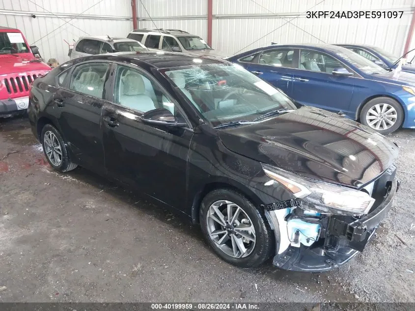 2023 Kia Forte Lxs VIN: 3KPF24AD3PE591097 Lot: 40199959