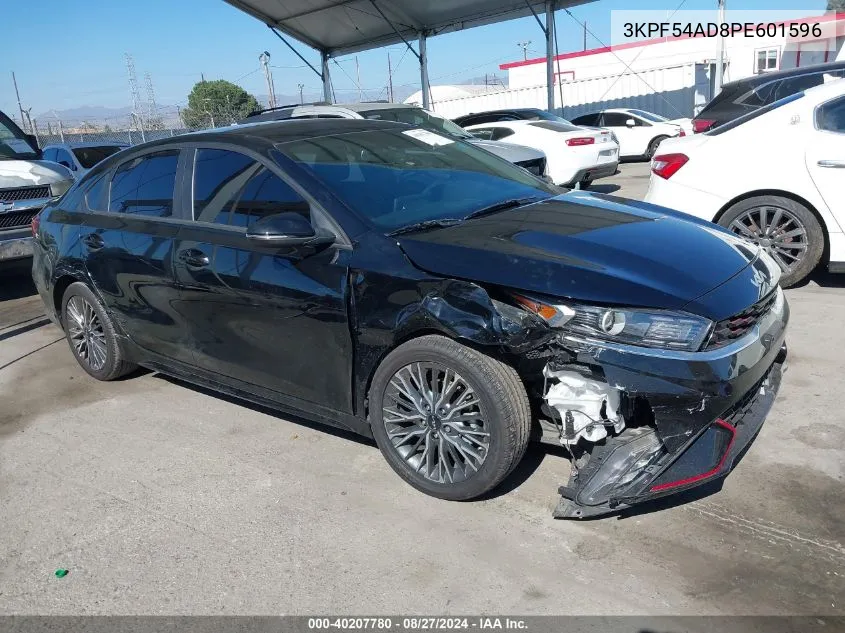 2023 Kia Forte Gt-Line VIN: 3KPF54AD8PE601596 Lot: 40207780