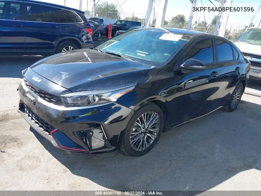 2023 Kia Forte Gt-Line VIN: 3KPF54AD8PE601596 Lot: 40207780