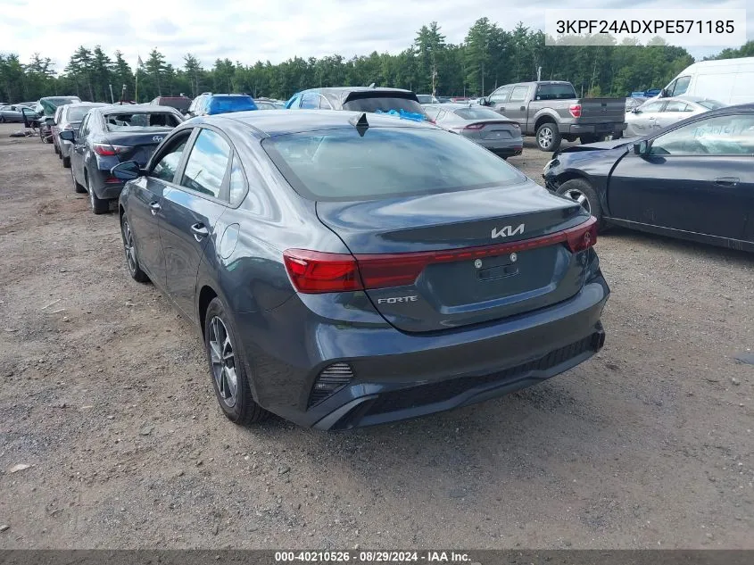 2023 Kia Forte Lxs VIN: 3KPF24ADXPE571185 Lot: 40210526