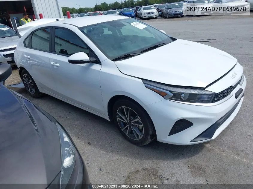 3KPF24AD7PE649678 2023 Kia Forte Lxs