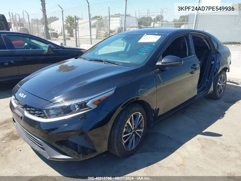 2023 Kia Forte Lxs VIN: 3KPF24AD7PE549936 Lot: 40213795