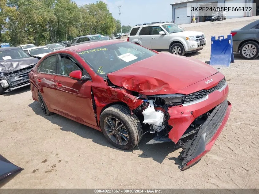 2023 Kia Forte Lxs VIN: 3KPF24AD5PE666172 Lot: 40227367