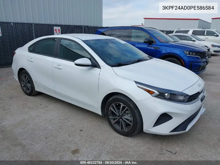 2023 Kia Forte Lxs VIN: 3KPF24AD0PE586584 Lot: 40232754