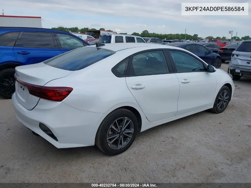 2023 Kia Forte Lxs VIN: 3KPF24AD0PE586584 Lot: 40232754