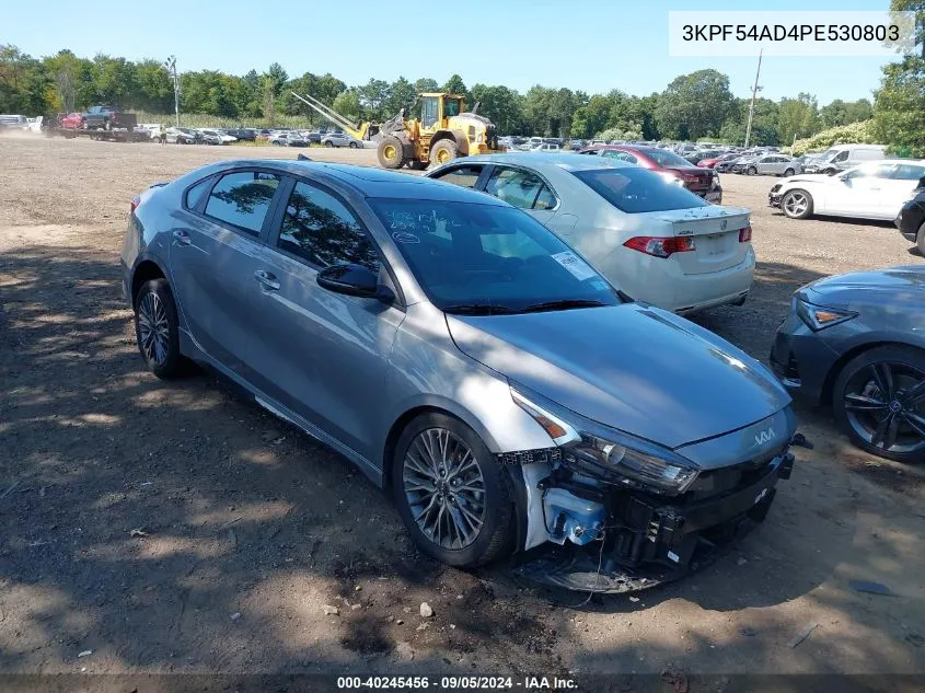 2023 Kia Forte Gt-Line VIN: 3KPF54AD4PE530803 Lot: 40245456