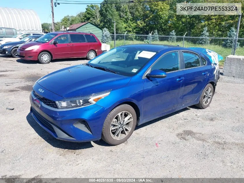 2023 Kia Forte Lxs VIN: 3KPF24AD7PE553324 Lot: 40251535