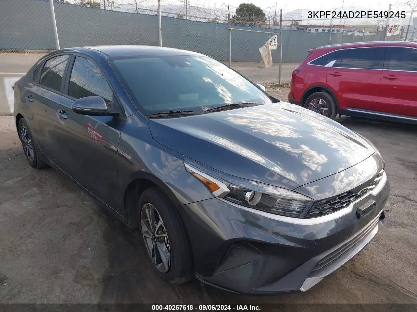 2023 Kia Forte Lxs VIN: 3KPF24AD2PE549245 Lot: 40257518