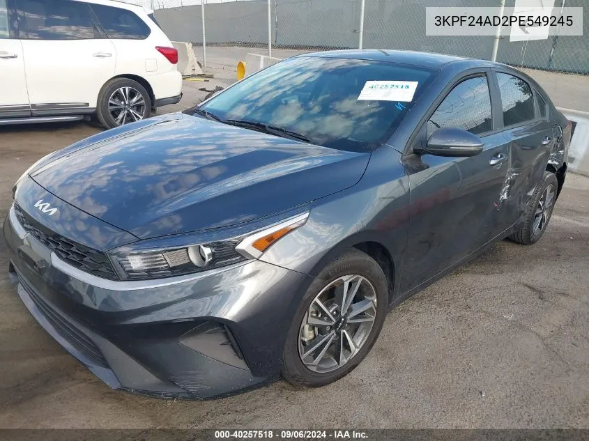 2023 Kia Forte Lxs VIN: 3KPF24AD2PE549245 Lot: 40257518