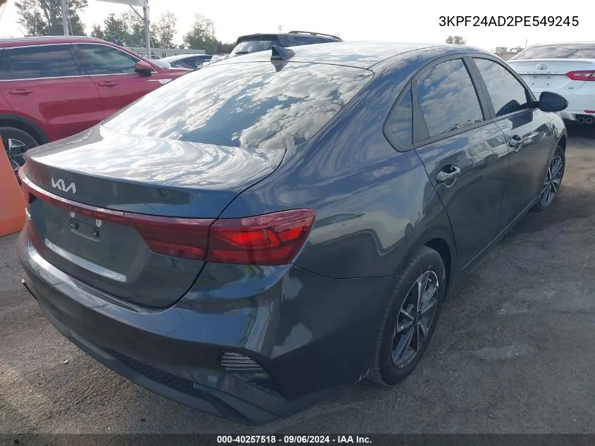 2023 Kia Forte Lxs VIN: 3KPF24AD2PE549245 Lot: 40257518