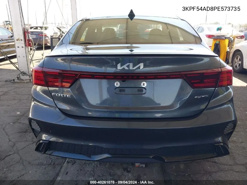 2023 Kia Forte Gt-Line VIN: 3KPF54AD8PE573735 Lot: 40261078