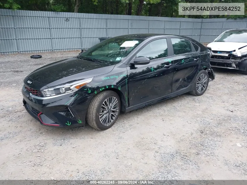 2023 Kia Forte Gt-Line VIN: 3KPF54ADXPE584252 Lot: 40262245