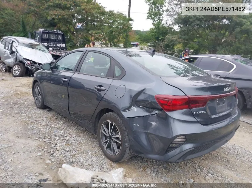 2023 Kia Forte Lxs VIN: 3KPF24AD5PE571482 Lot: 40269410