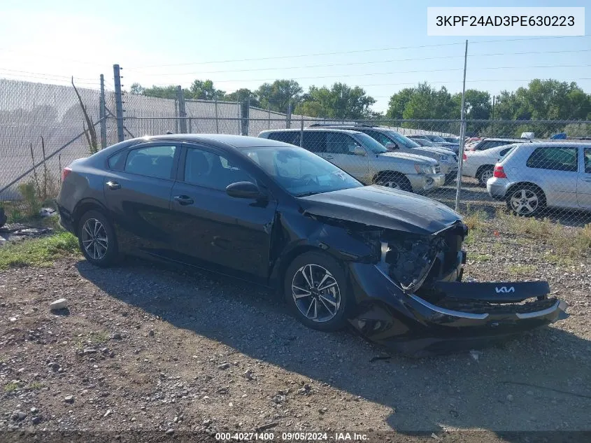 2023 Kia Forte Lxs VIN: 3KPF24AD3PE630223 Lot: 40271400