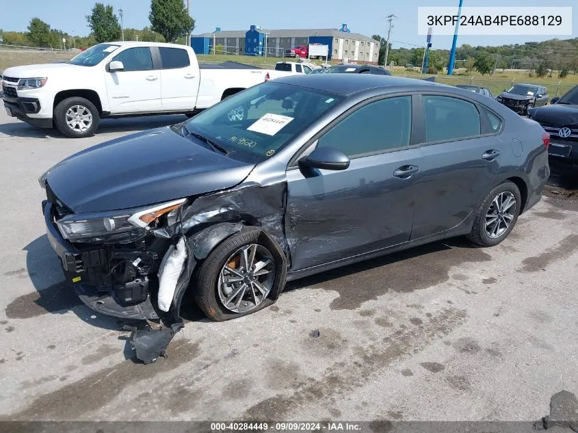 2023 Kia Forte Lxs VIN: 3KPF24AB4PE688129 Lot: 40284449