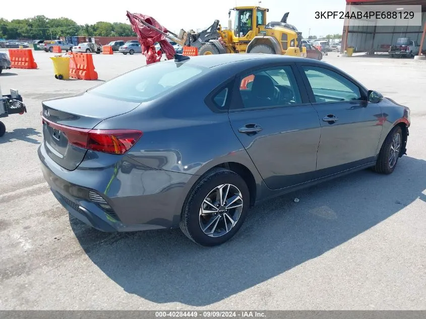 2023 Kia Forte Lxs VIN: 3KPF24AB4PE688129 Lot: 40284449