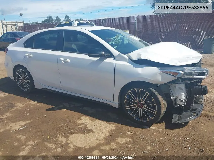 2023 Kia Forte Gt VIN: 3KPF44AC7PE533866 Lot: 40289644