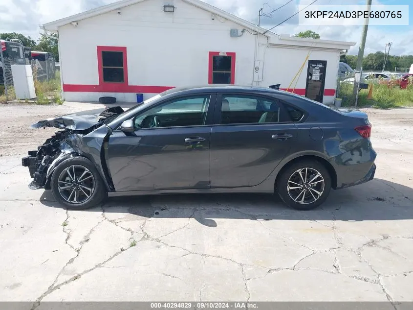 2023 Kia Forte Lxs VIN: 3KPF24AD3PE680765 Lot: 40294829