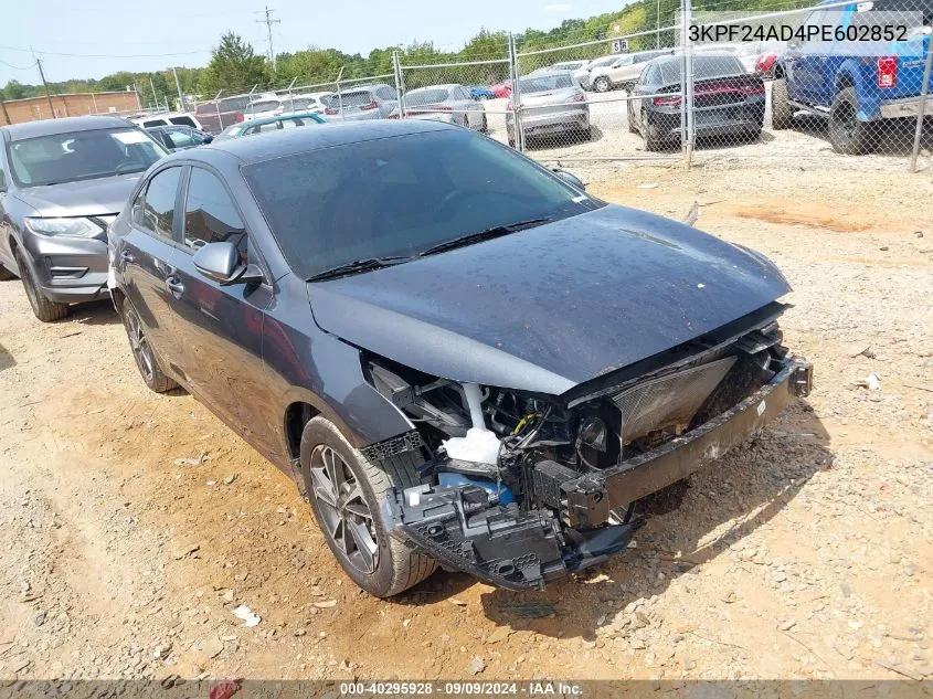 2023 Kia Forte Lxs VIN: 3KPF24AD4PE602852 Lot: 40295928