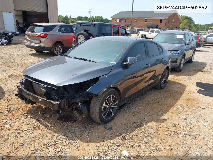 2023 Kia Forte Lxs VIN: 3KPF24AD4PE602852 Lot: 40295928