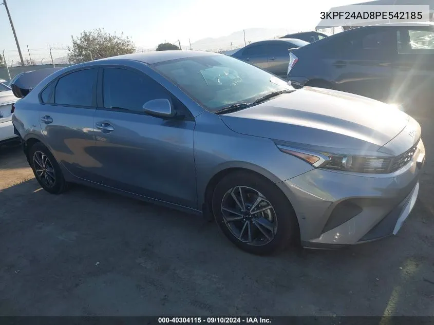 2023 Kia Forte Lxs VIN: 3KPF24AD8PE542185 Lot: 40304115