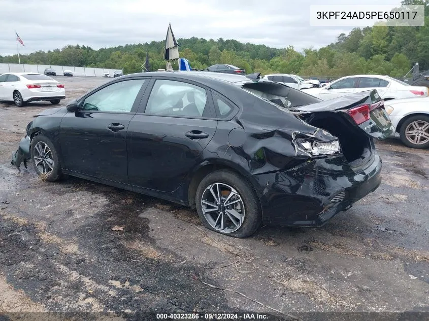 3KPF24AD5PE650117 2023 Kia Forte Lx/Lxs