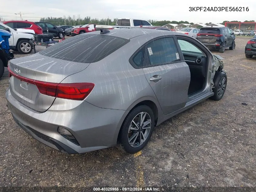 2023 Kia Forte Lx/Lxs VIN: 3KPF24AD3PE566216 Lot: 40325985