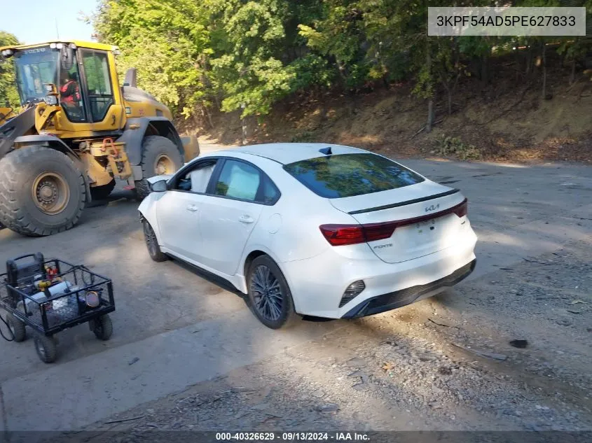 2023 Kia Forte Gt Line VIN: 3KPF54AD5PE627833 Lot: 40326629