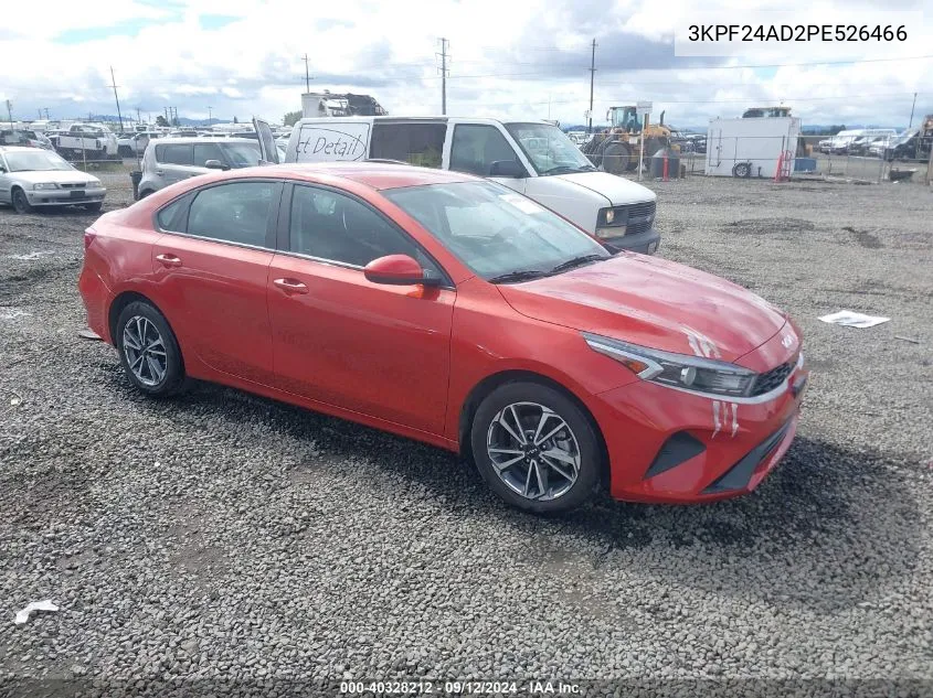 2023 Kia Forte Lxs VIN: 3KPF24AD2PE526466 Lot: 40328212