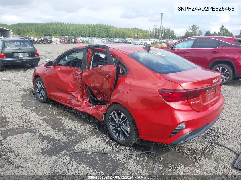 3KPF24AD2PE526466 2023 Kia Forte Lxs